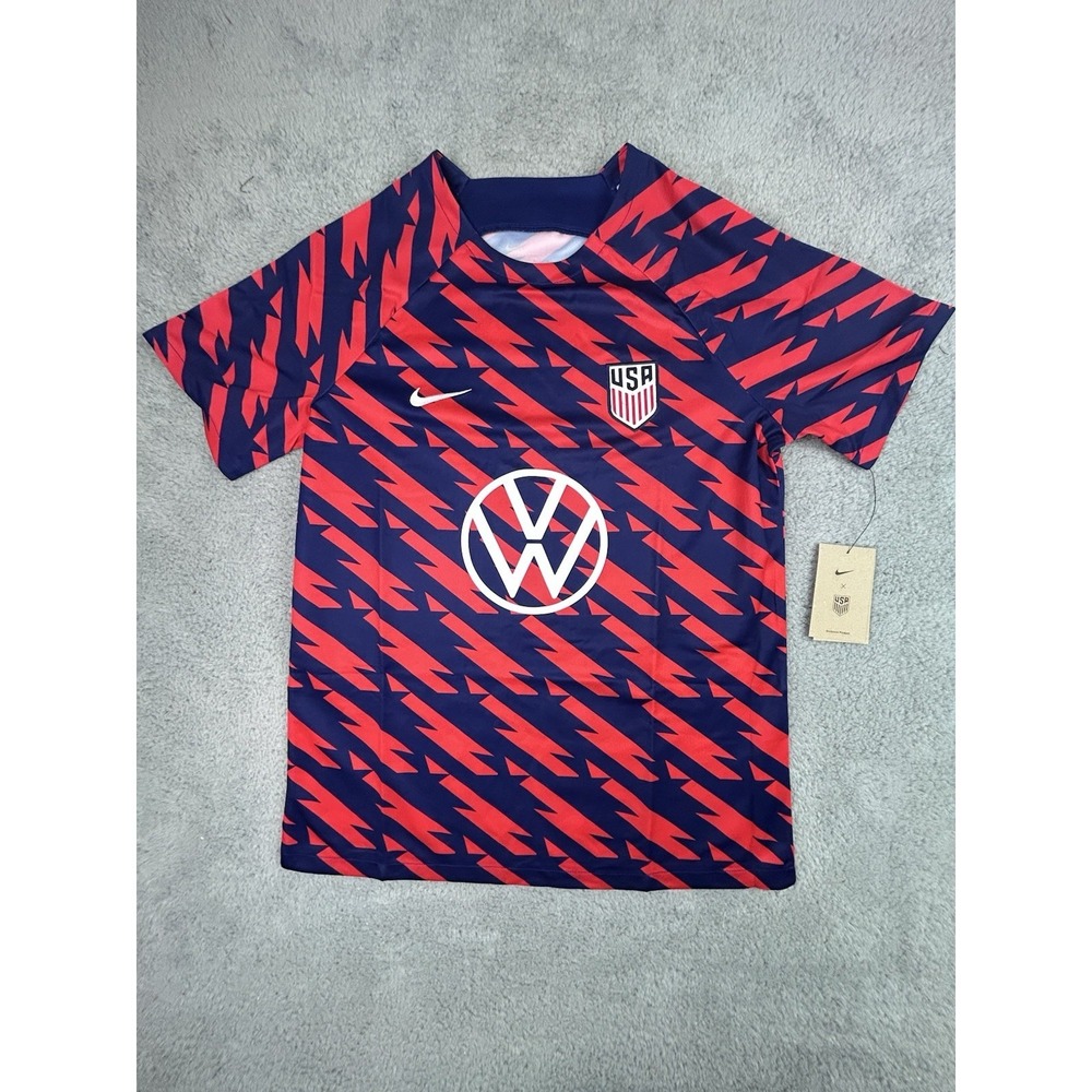2023-24 Nike Men's USMNT Pre Match Soccer Jersey Large L US United States USA